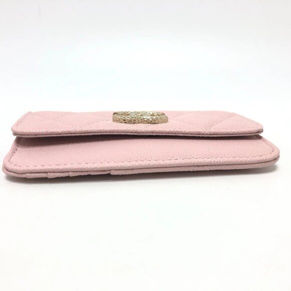 CHANEL Matelasse CC Mark Logo Accessories Fragment Card Case coin purse Unused - Picture 5 of 11